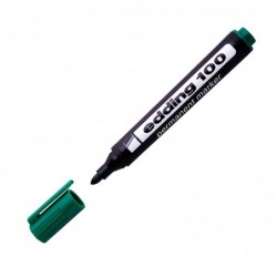 Marcador Edding 100 verde